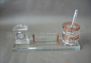 璀璨之選 廠家直銷水晶辦公禮品三件套全面解析